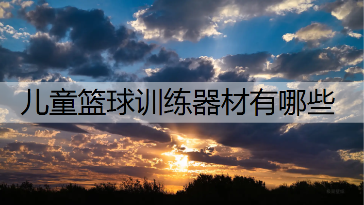 儿童篮球训练器材有哪些